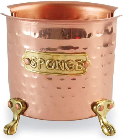 Copper Kitchen Sponge Holder Caddy by Mud Pie