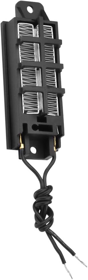 Walfront Heater PTC Ceramic 50W, 12V Conductive Type Electric Heating