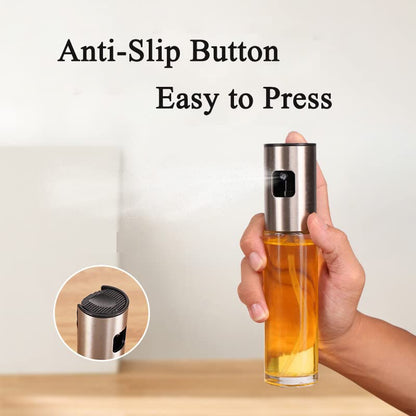Olive Oil Sprayer for Cooking Oil Spritzer Mister for Air Fryer Canola Vinegar Vegetable Oil Portable Mini Bottle Kitchen Gadgets for BBQ/Pan/Salads/Baking (1 Pack)