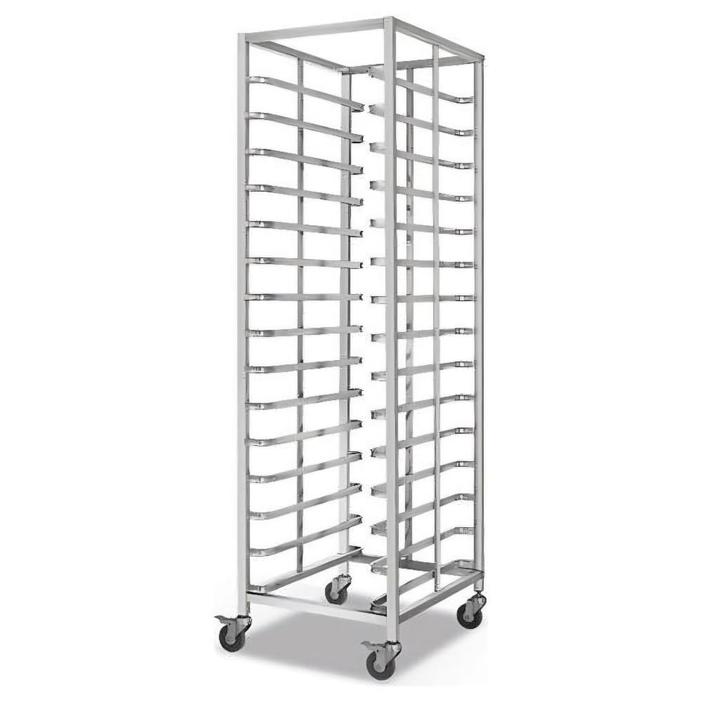 15 Shelf Rolling Rack for Brewery and Beverage Industry Heavy Duty Storage Solution
