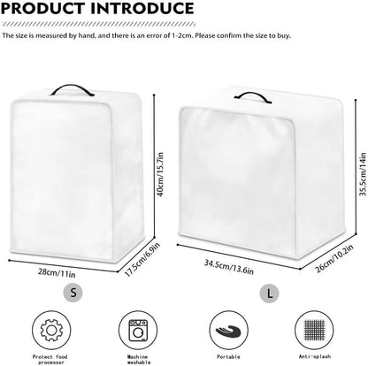 Eagle USA Flag Coffee Maker Cover, Coffee Machine Dust Cover, Waterproof Coffee Pot Cover with Top Handle, Lightweight