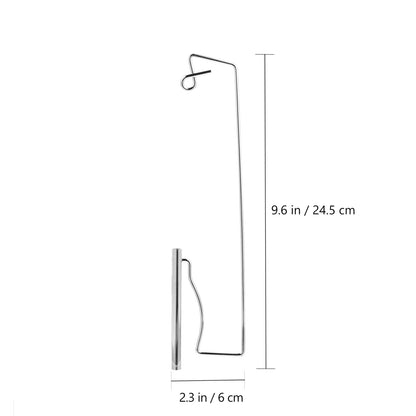 EXCEART Metal Embroidery Stand Adjustable Single Thread Spool Holder Universal Full Metal Single Cone and Spool Thread Rack Sewing Quilting Thread Holder