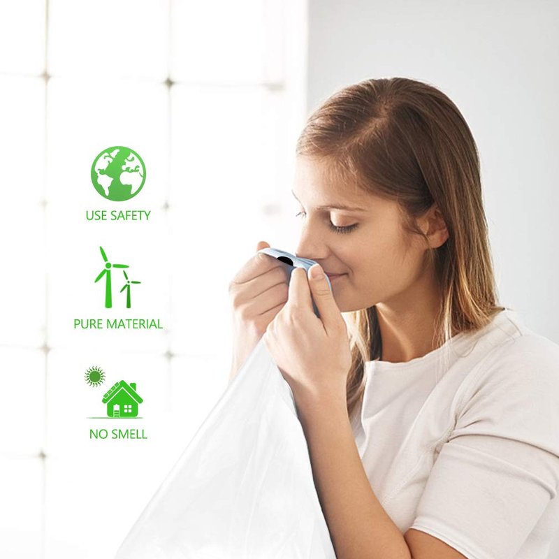 2.6 Gallon 220 Counts Strong Drawstring Trash Bags Garbage Bags by Teivio, Bathroom Bin Liners, 2,2.5,3 Gal Small Plastic Bags for home office kitchen, fit Code R 10 Liter Trash Can