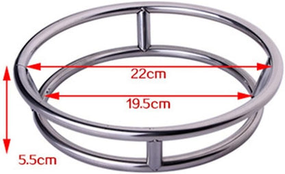 Stainless Steel Wok Ring, Insulated Pot Mats Cookware Ring Accessories