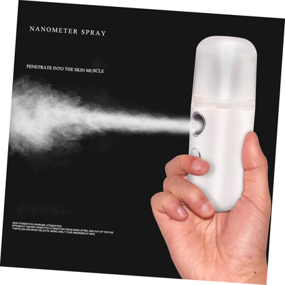 LIFKOME Portable Handheld Humidifier Diffuser, Small Air Humidifier for Home, Office, Travel (Pink)