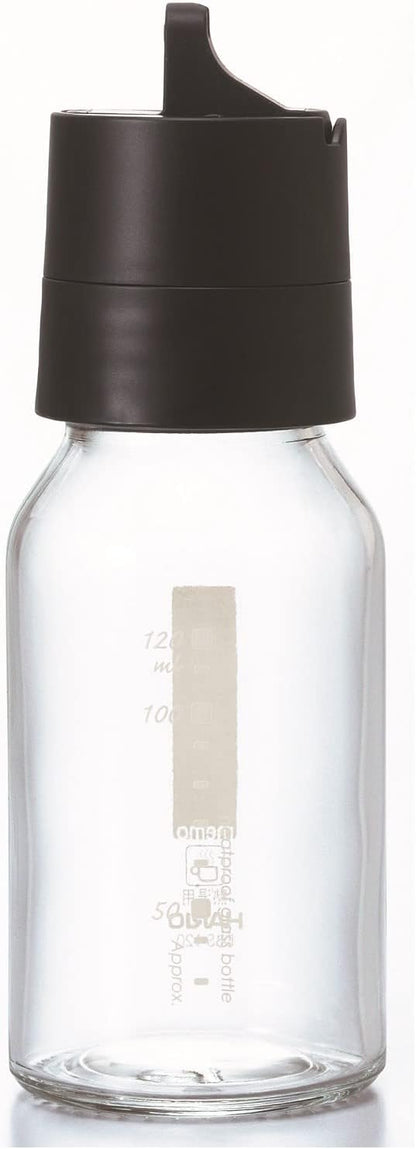 Hario Flip-Top Dressing Bottle - 120ml, Black