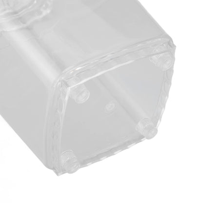 Manual Ice Crusher, Portable Ice Crusher Hand Crank Ices Ice Shaver and Snow Cone Machine Manual Ices Grinder IceChopper for Fast Coarse(Transparent)