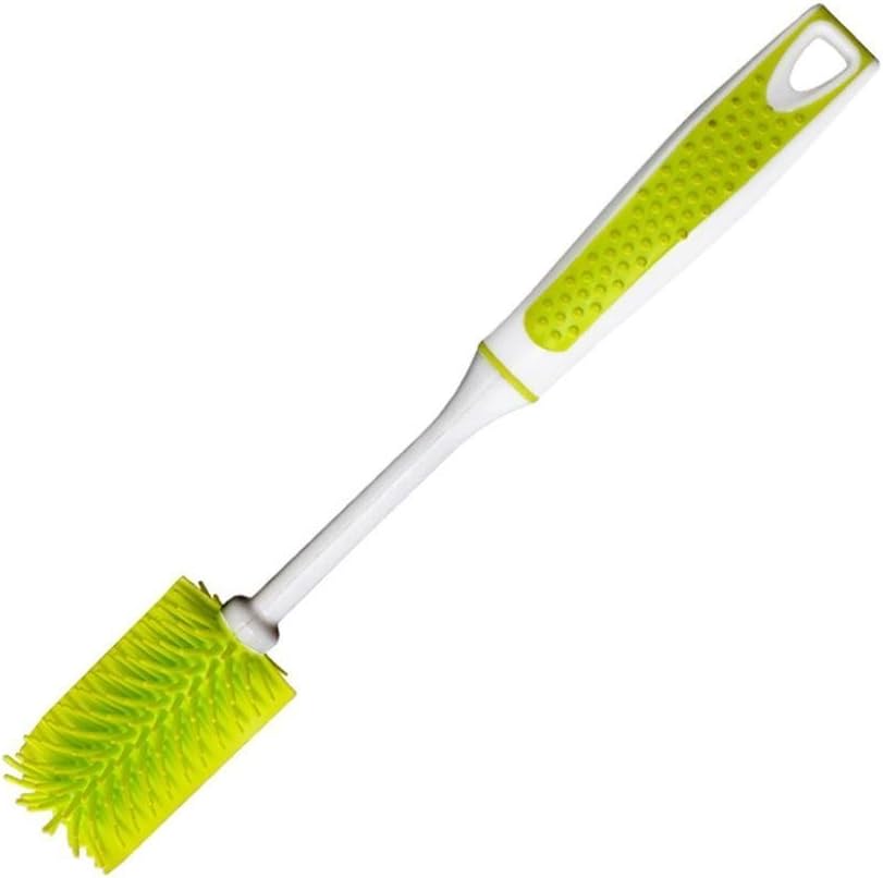 Bottle Brush Cleaning Set, Long Handle Dish Cup Scrubber for Non-Stick Pot, Pan, Bowl, Coffee Mugs