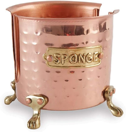 Copper Kitchen Sponge Holder Caddy by Mud Pie