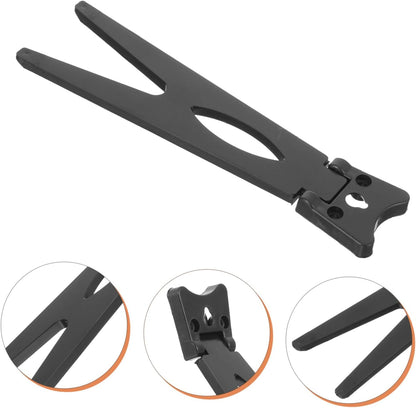 ADOCARN 10pcs Photo Frame Stand, Easel Back Support for Desktop Display, Plastic Crystal Kickstand