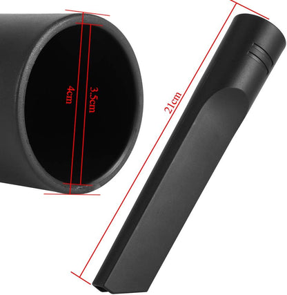 Vacuum Cleaner Nozzle Head Accessories - Flat Mouth Plastic Attachments for 1 7/8" 35Mm Piping Nozzle