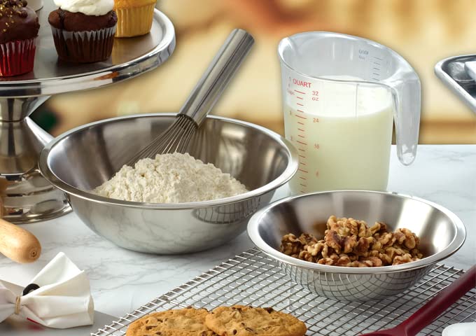 Winco MXB-75Q Mixing Bowl, 3/4-Quart for Kitchen Use