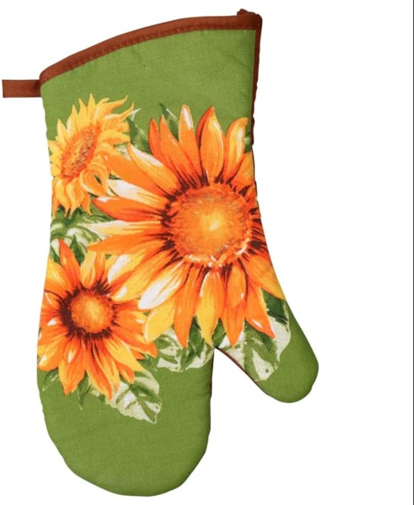 Generic Home Collection Seasonal Kitchen Linen Set - Includes Oven Mitt, Potholders, and Kitchen Towels (Summer