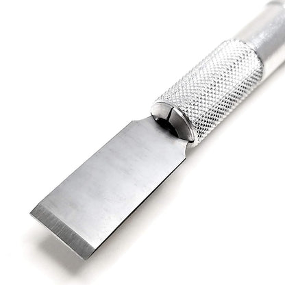 Excel Blades #18 Wood Chisel Replacement Blades, 1/2 Inch High Carbon Steel 100 Pack for Hobby Knife and Craft Knife K2 K5 K6 Handles, Precision Detail Carving on Wood Plastic Foam, Made in USA