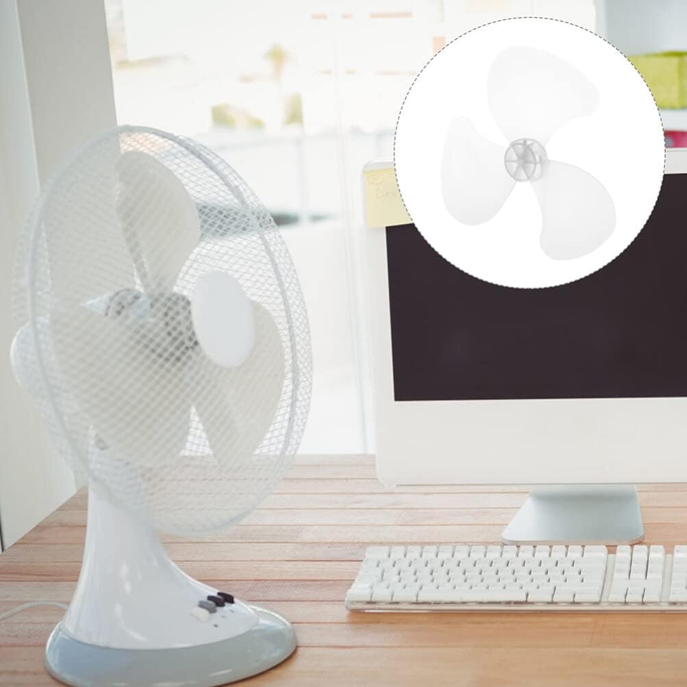 HOMSFOU Fan Replacement Blades - Universal Plastic 3 Leaves for 14 inch and 16 inch Electric Fan