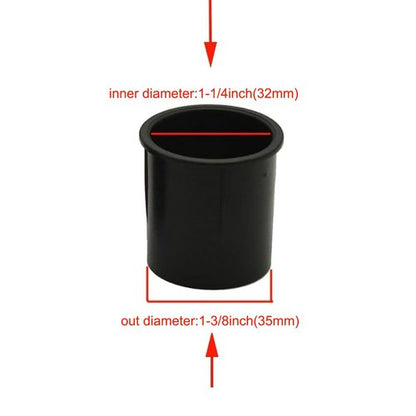 EZ SPARES 35mm to32mm & 32mm to35mm Vacuum Hose, Adapter Kit Compatible with Normal round interface Vacuum Cleaner Plastic Adaptor(2Pcs)