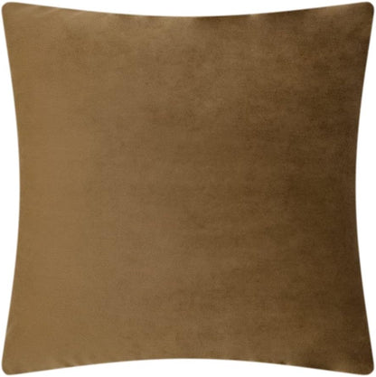 18x18 Inch JWH Stripes Velvet Throw Pillow Cover Decorative Geometric Accent Case Soft Pillowcase Plush Cushion for Bed