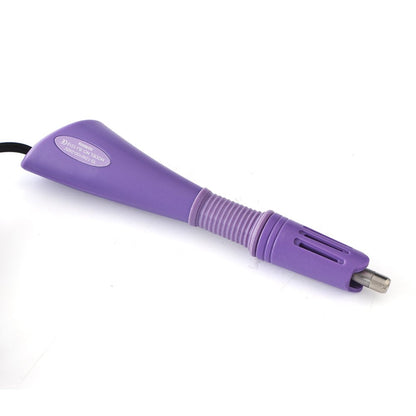 Hotfix Rhinestone applicator 7 in 1 Professional Iron-on Hot Fix Wand Crystal Gem Rhinestone Heat-fix Tool (Purple)