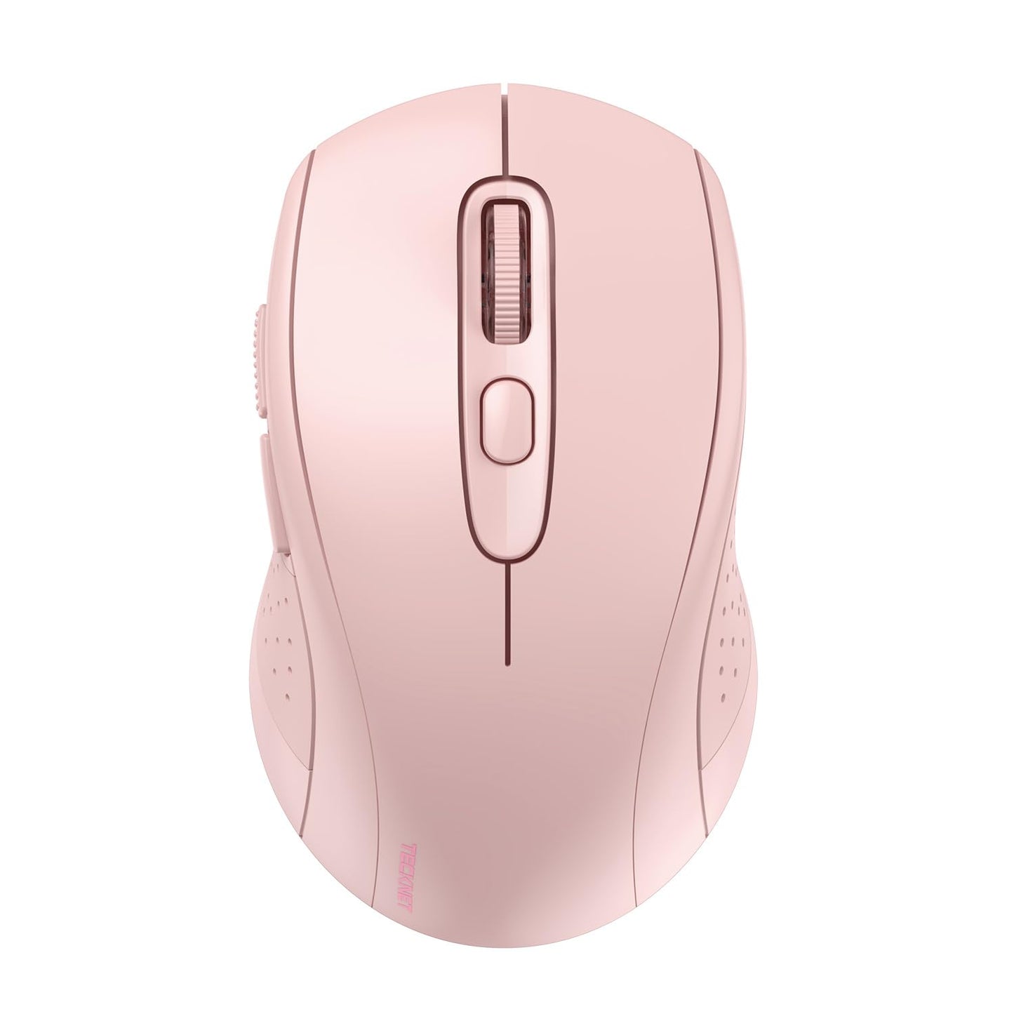 TECKNET Wireless Mouse for Laptop, Silent Bluetooth Mouse(BT5.0 & 2.4G) 4000DPI Adjustable, Computer Portable PC Quiet Mice with USB-A Receiver & 6 Buttons for Mac, 18 Months Battery