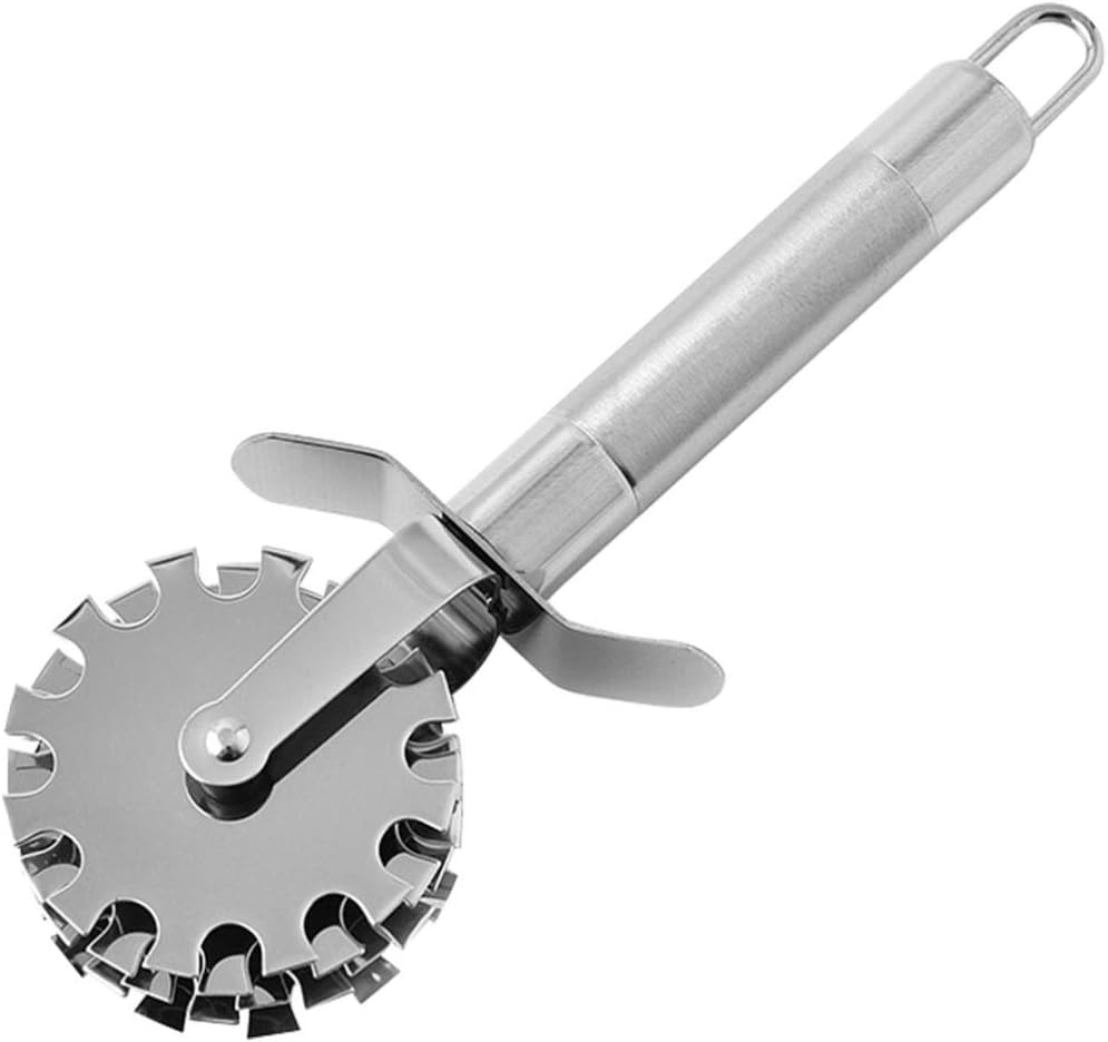 Hemoton Meat Tenderizer - Stainless Steel Meat Mallet Rolling Hammer for Steak, Beef, Chicken, Lamb, Minced Meat