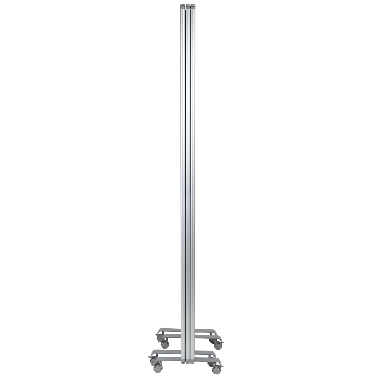 Flash Furniture Raisley 3-Section Mobile Magnetic Whiteboard Partition for Classrooms or Offices, Rolling Dry Erase Board Room Divider, 72"H x 24"W