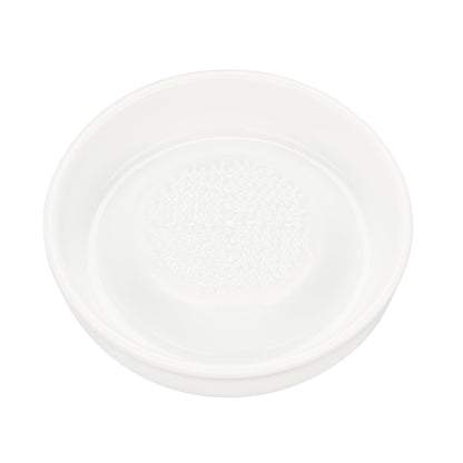 Kyocera 3.5" Ceramic Ginger & Garlic Grater, Small – Fine Zester for Cheese, Citrus, Chocolate & More – Non-Slip, Rust-Proof, Dishwasher Safe