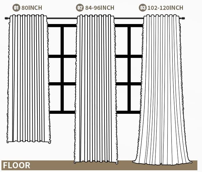 84 Inches 2 52X84 Pink Boho Linen Curtains for Girls Bedroom Nursery Room Long Panels Bohemian Drapes with Tassels Kids