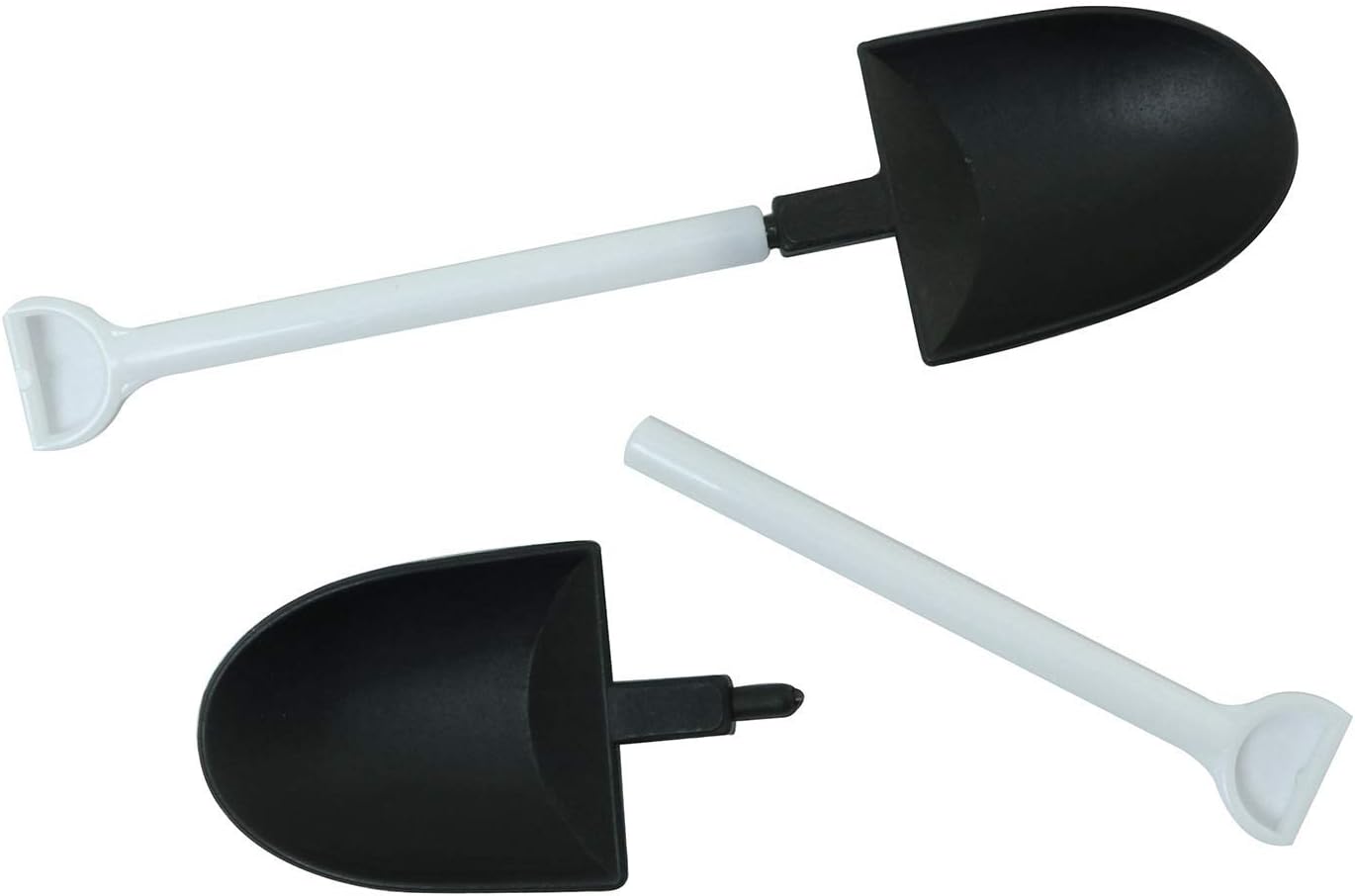 50pcs Disposable Plastic Mini Ice Cream Spoons, Shovel Shape Dessert Spoons, Party Supplies