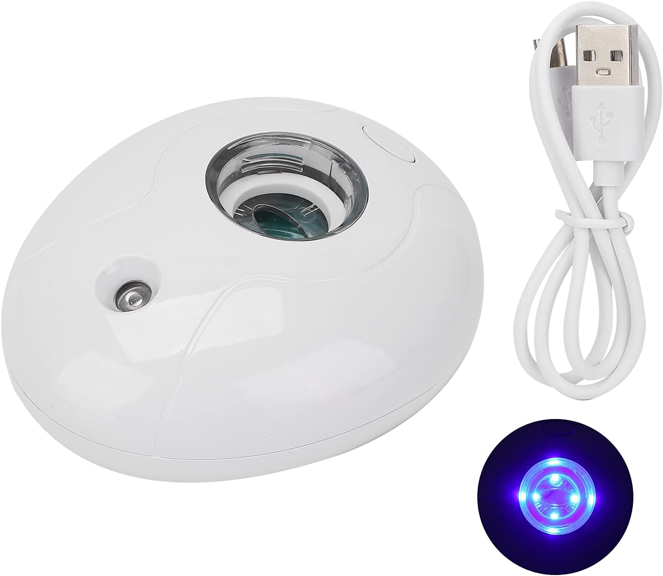 Mini Humidifier, Portable Air Humidifier, USB Plug Noiseless Water Bottle Humidifier for Bedroom Office