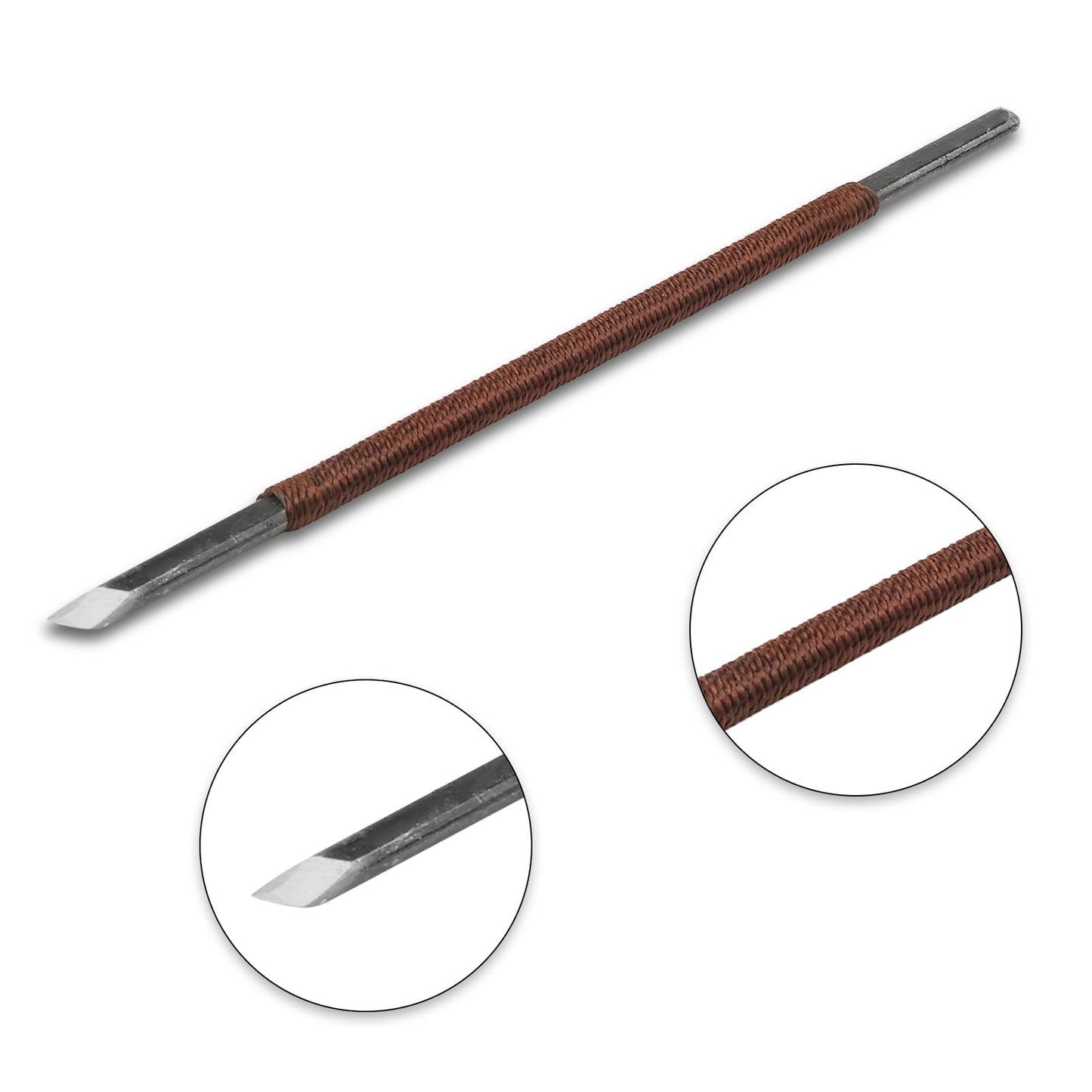 Unxuey 12Pcs Carving Chisel Set Manganese Steel Seal Stone Carving knife Woodworking Tools for Engraving Enthusiast