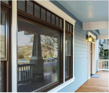 Coavas One Way Window Privacy Film, Heat Blocking Window Tint for Home, Non-Adhesive Anti-UV Covering