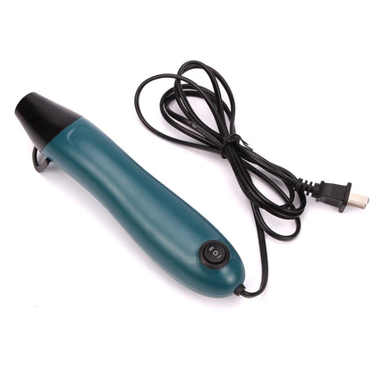SmileTools Mini Heat Gun, Electrical Phone Repair Heat Tool for DIY Craft Embossing, Paint Drying, Candle Making, Epoxy Resin, Shrink Wrap Hot Air Gun with Silicone Brush (x2)