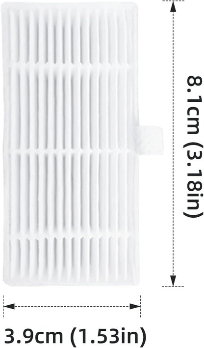 10 PCS Replacement Parts for MAMNV/ZCWA BR151, BR150, MANVINS G20, GTTVO/ONSON/KILGONE Robot Vacuum Mop Accessories