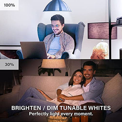 Sengled WiFi Color Changing Light Bulb, Alexa Smart Light Bulbs that Compatible with Alexa & Google Assistant, A19 RGB No Hub Required, 75 W Equivalent 800LM CRI>90, Set of 4