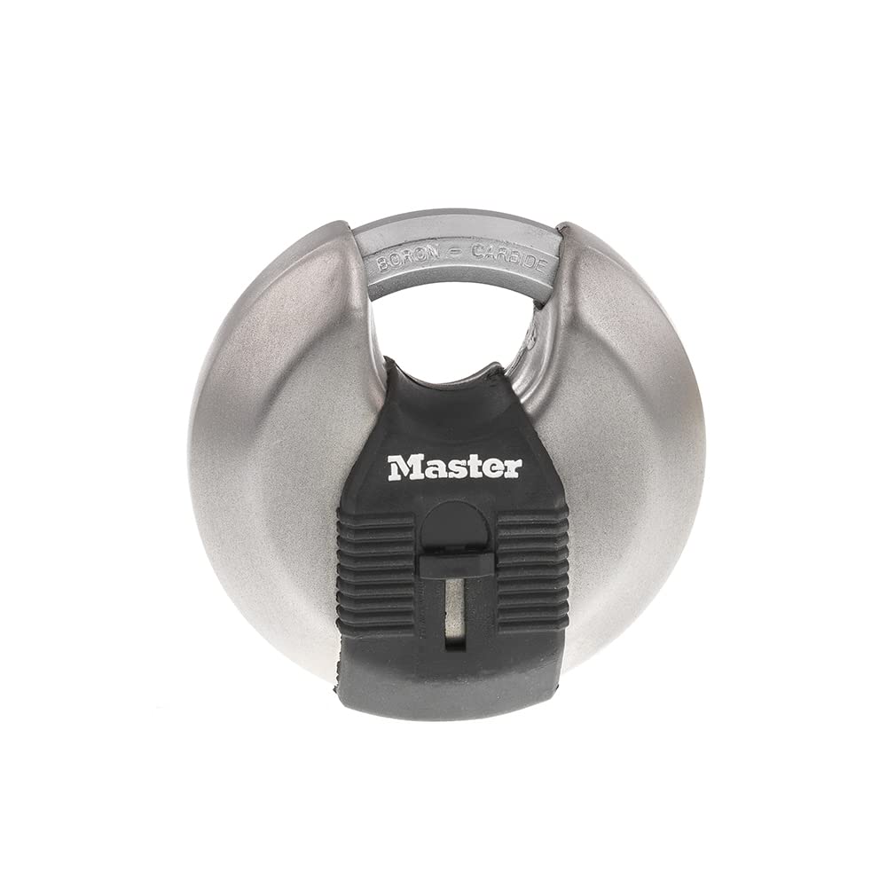 Master Lock M50XD Magnum Heavy Duty Stainless Steel Discus Padlock with Key