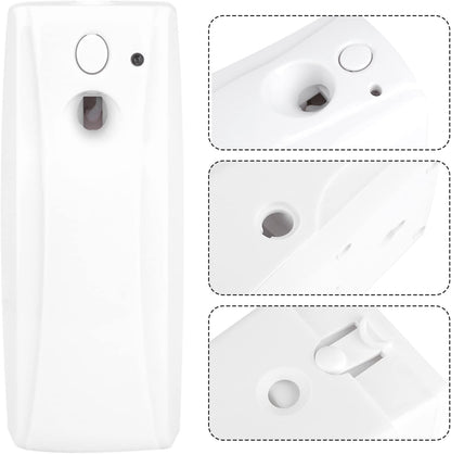 AYNEFY Automatic Air Freshener Aerosol Spray Dispenser with Light Sensor for Indoor Wall Mounted Household Appliances