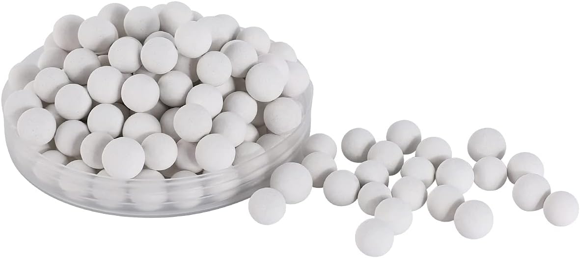GSM Brands Ceramic Pie Weights, 2.2 Pounds of Reusable Beans for Blind Baking Crust, 10mm
