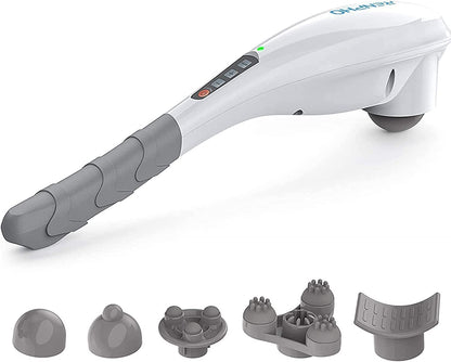 RENPHO Rechargeable Handheld Back Massager, Cordless Electric Neck Massage Tool for Shoulder, Foot, Leg, Calf, FSA & HSA Eligible, Gifts for Women and Men