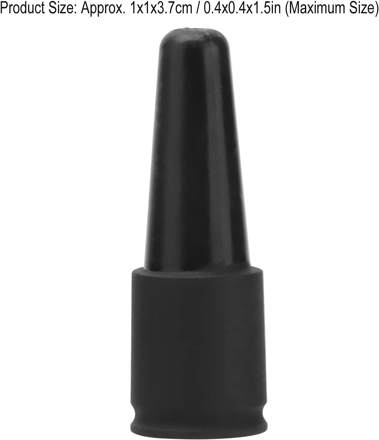 Estink Coffee Machine Nozzle, Silicone Steam Nozzle, Milk Foam Spout Replacement for DeLonghi Coffee Maker, Black