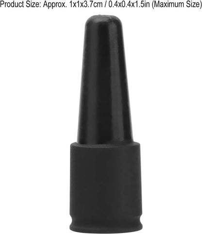 Estink Coffee Machine Nozzle, Silicone Steam Nozzle, Milk Foam Spout Replacement for DeLonghi Coffee Maker, Black