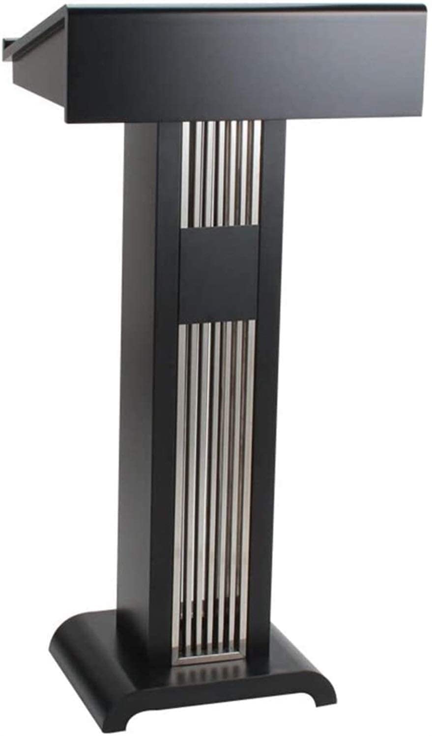JOuan Lectern Podium Stand, Lectern Podium Stand,Portable Podium Office Conference Lectern Table, Lecture Platform Speaking Simple Modern Hosting Stage Welcome Table Reception Desk Ideal