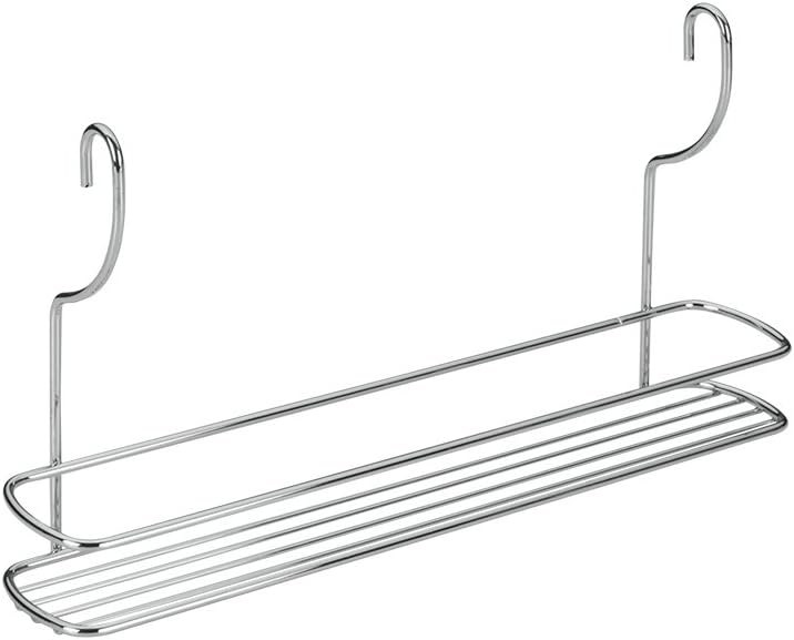 Metaltex Shelf Lonardo Small, 35x7x19 cm, Metal, Silver
