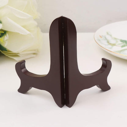 Gatuida Gold Decor Book Display Stand, Wooden Plate Easel Holder for Decorative Wood Library Decor