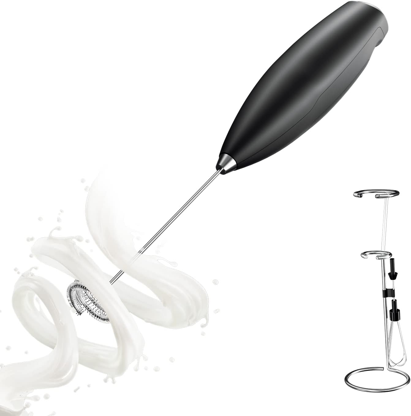 Mini Blender, Milk Frother, Shake Mixer, Wireless Electric Whisk, Handheld Drink Mixer for Coffee, Frothed, Small
