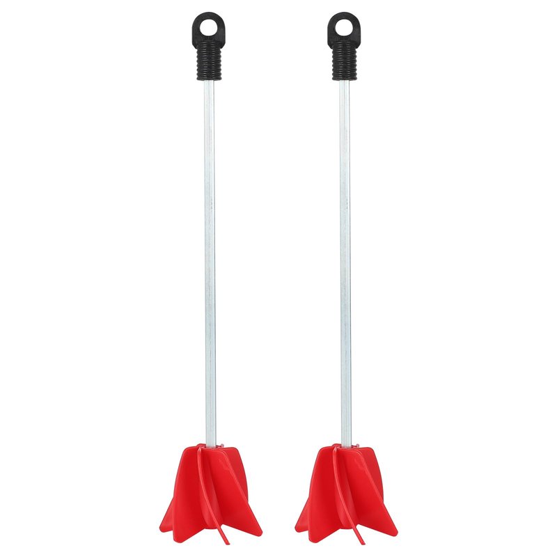 2-Pack Helix Paint Mixer Attachment for Drill 11.8", 1-5 Gal