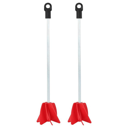 2-Pack Helix Paint Mixer Attachment for Drill 11.8", 1-5 Gal