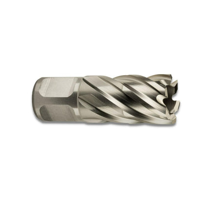 Slugger by Fein HSS Annular Cutter with Pilot Pin for Precision Drilling - High-Durability Steel, 1" Cutting Depth, 5/8" Bore Diameter, 3/4" Straight Shank - 63134158041