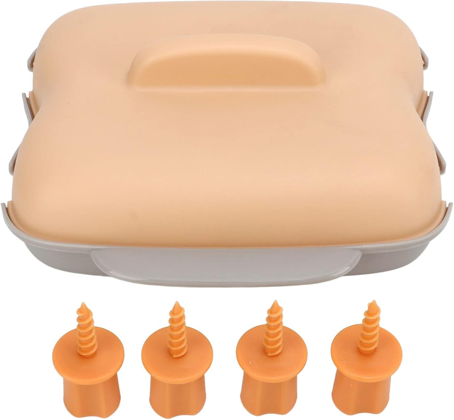 Microwave Corn Cooker, Steamed Corn in 7-8 Minutes, Lightweight, Dishwasher Safe with Handle
