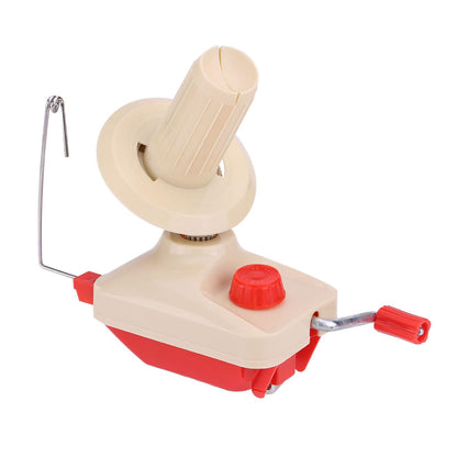 WGFOIP Thread Ball Winder, Hand Operated Plastic Metal Winders with Clip Table Design, Compact Yarn Winder for Knitting Sewing Projects