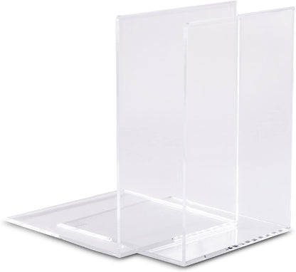 Acrylic Book Ends, 16 x 15 x 21 cm